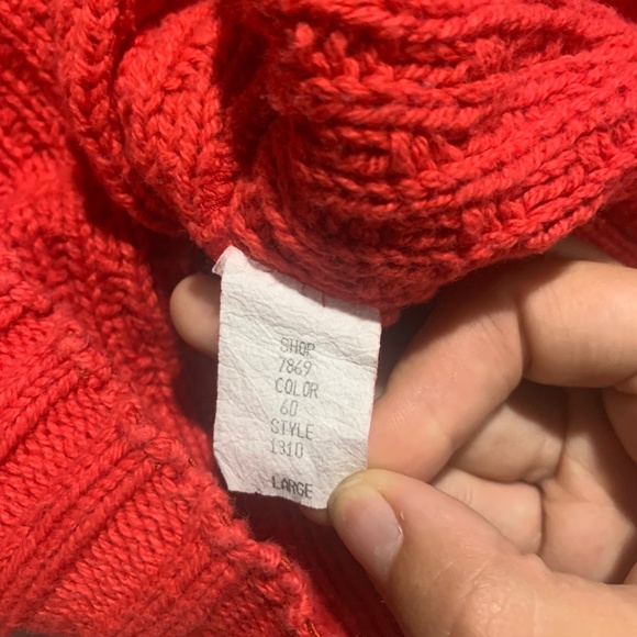 26. Lake Harmony Rowing Club Red Sweater Size Large - Picture 10 of 10